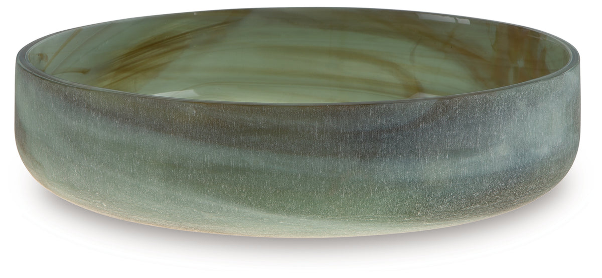 Prime Furniture - Ashley Furniture - Bannington Bowl - Bowl / Sage Green - A2000719