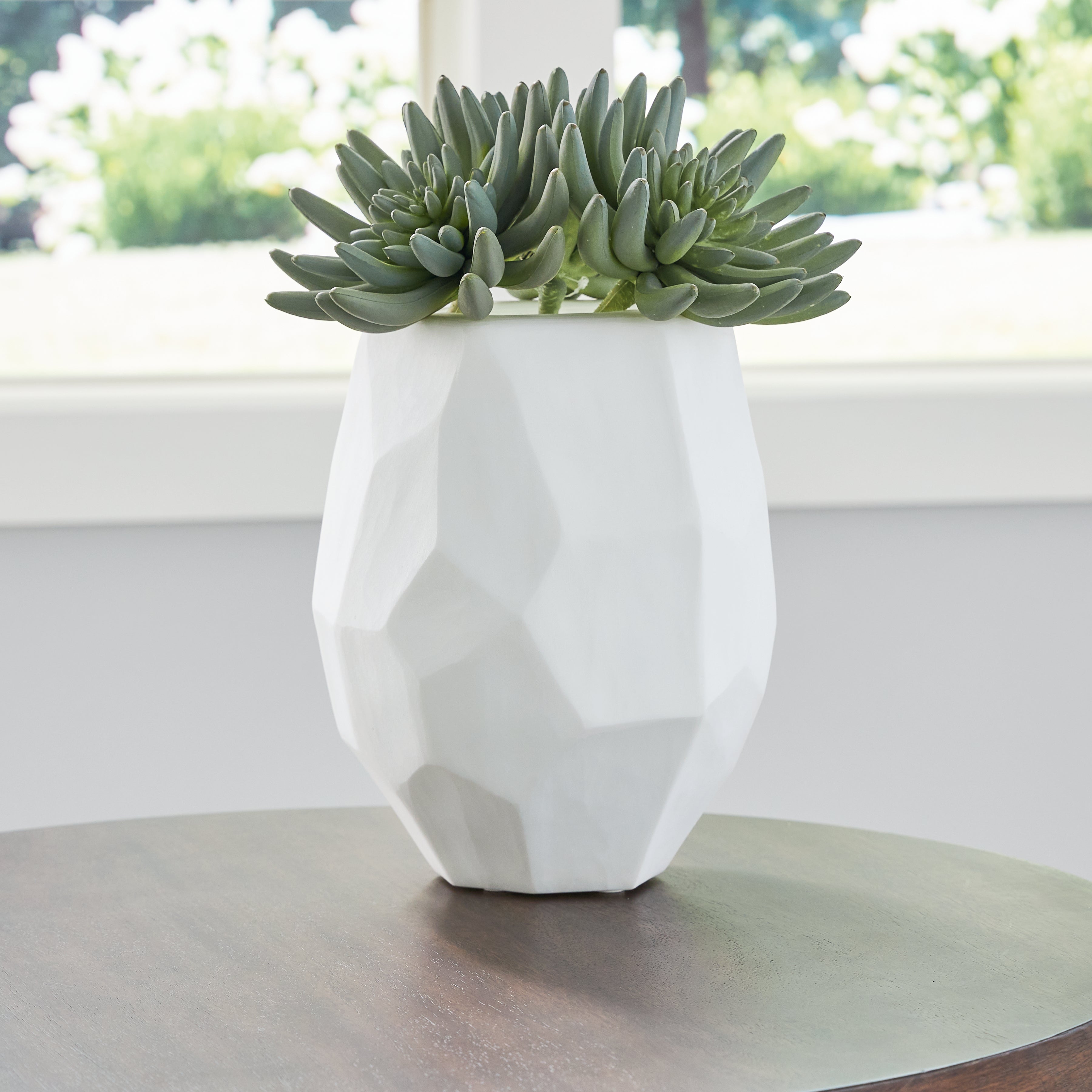 Prime Furniture - Ashley Furniture - Karenton Vase - Vase / White - A2000721