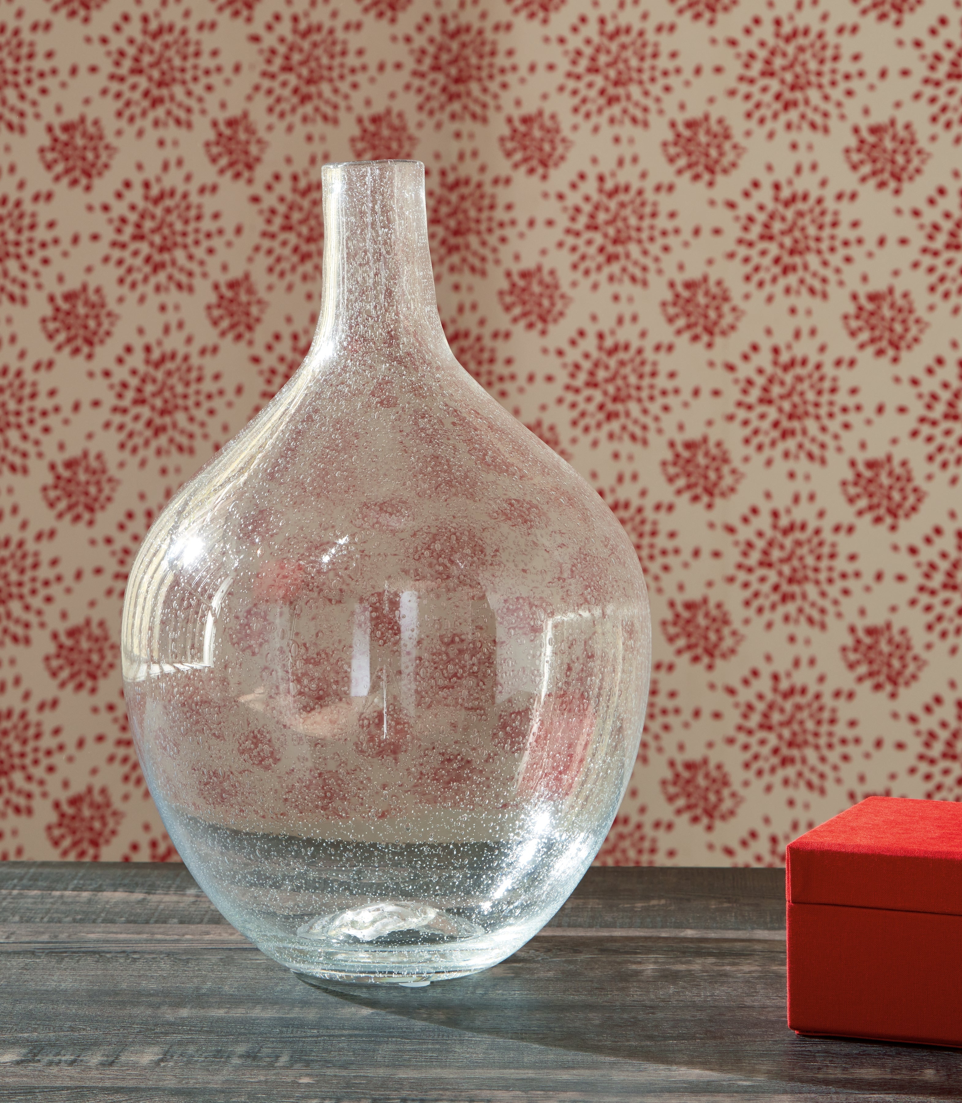 Prime Furniture - Ashley Furniture - Kurthorne Vase - Vase / Clear - A2900028