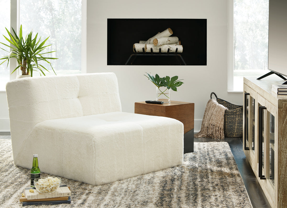 Prime Furniture - Ashley Furniture - Brettner Accent Chair - Accent Chair / Ivory - A3000697