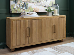 Prime Furniture - Ashley Furniture - Niam Accent Cabinet - Accent Cabinet / Light Antique Beige - A4000684