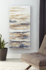 Prime Furniture - Ashley Furniture - Joely Wall Decor - Wall Art / Blue/Tan - A8000277