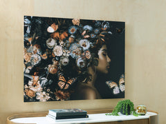 Prime Furniture - Ashley Furniture - Valfer Wall Decor - Wall Art / Orange/Black/White - A8000481