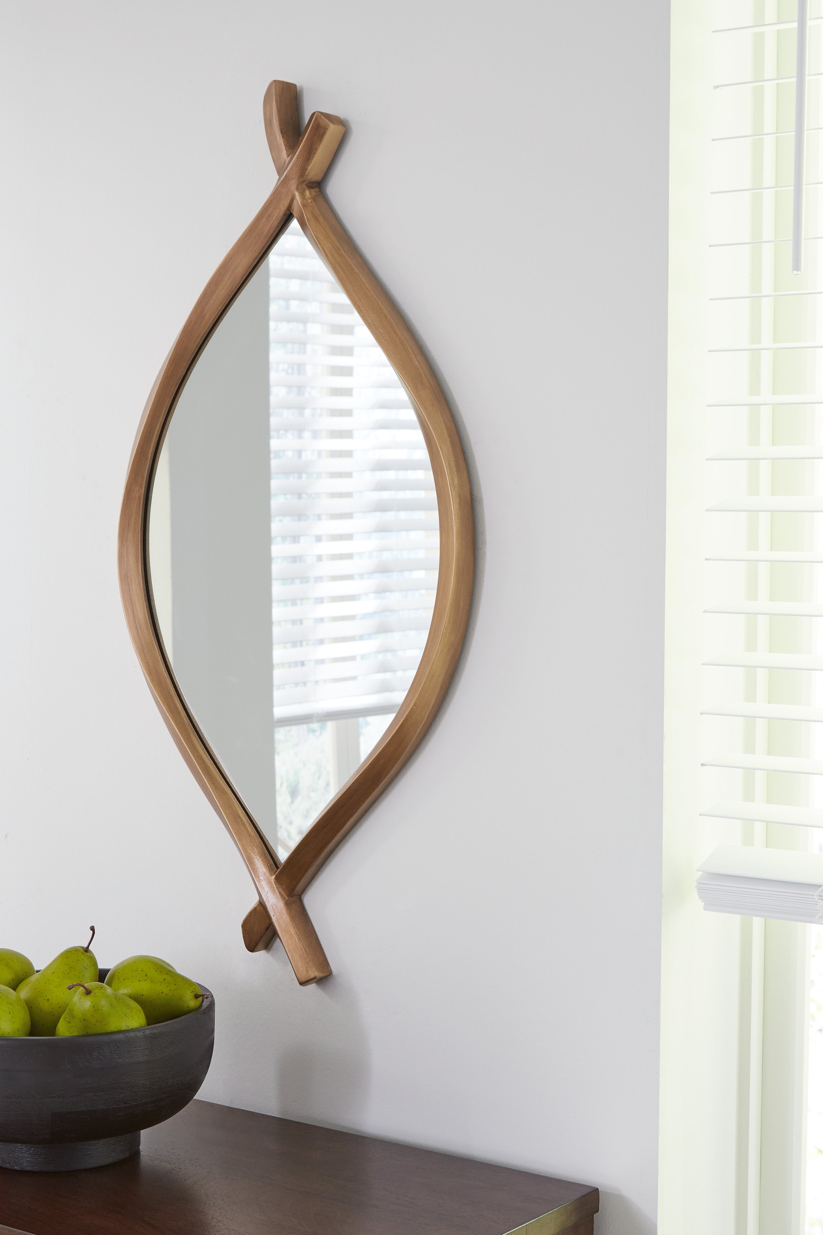 Prime Furniture - Ashley Furniture - Bartner Mirror - Accent Mirror / Antique Gold Finish - A8010340