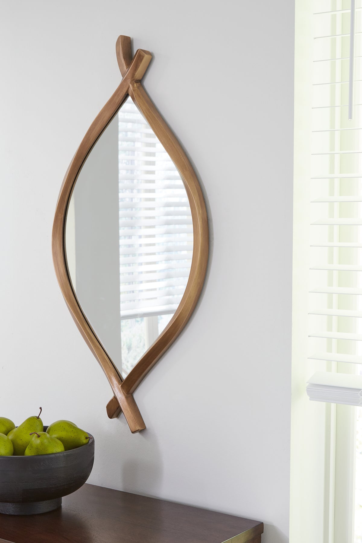 Prime Furniture - Ashley Furniture - Bartner Mirror - Accent Mirror / Antique Gold Finish - A8010340