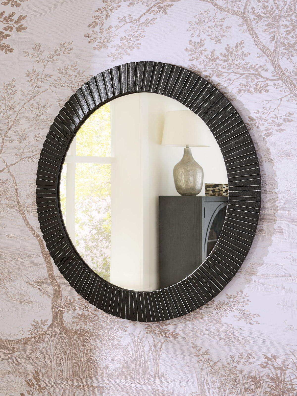Prime Furniture - Ashley Furniture - Ozias Mirror - Accent Mirror / Black - A8010417