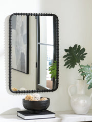 Prime Furniture - Ashley Furniture - Judlow Mirror - Accent Mirror / Black - A8010419