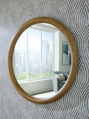 Prime Furniture - Ashley Furniture - Yadiel Mirror - Accent Mirror / Brown - A8010426
