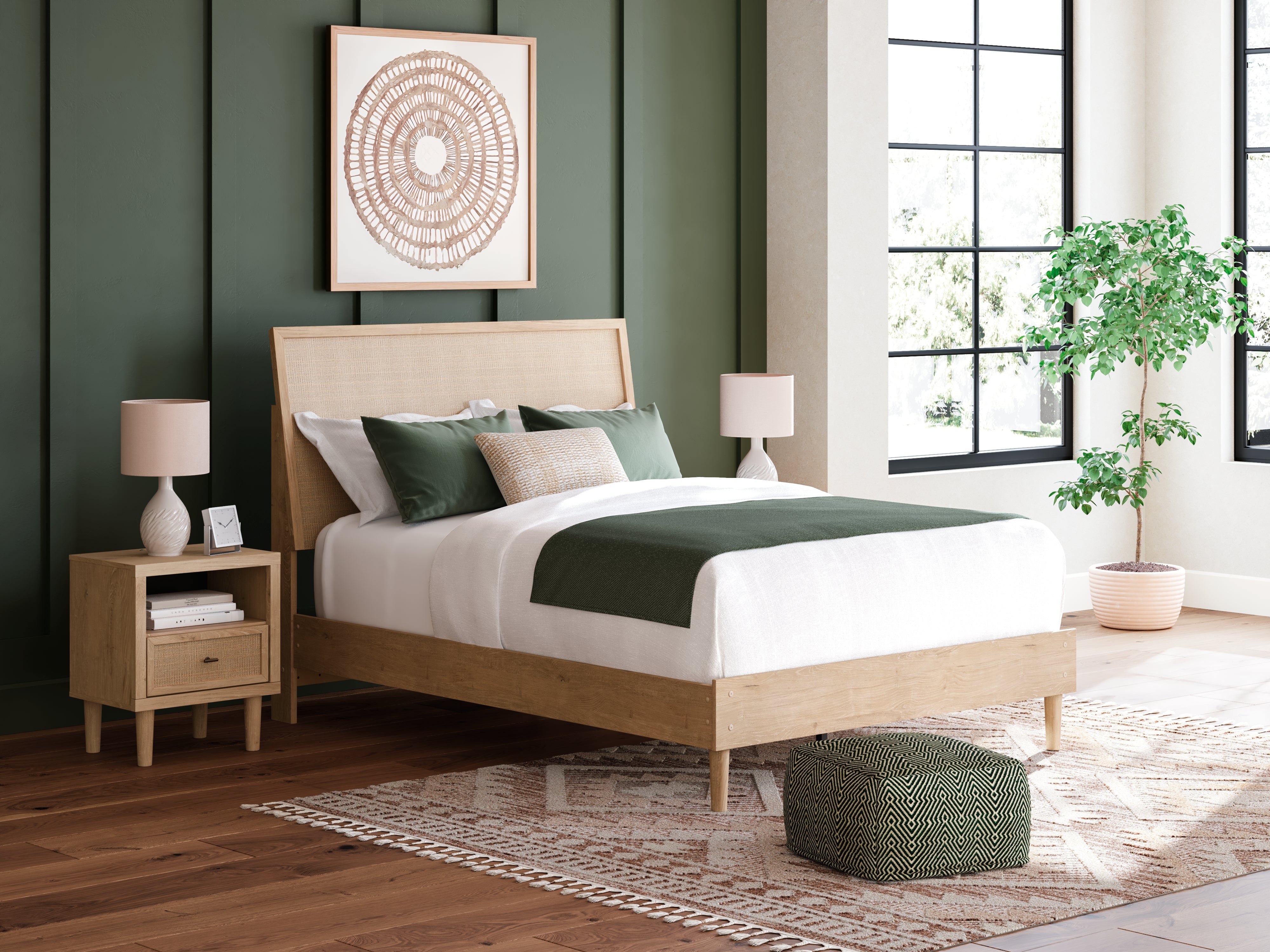 Prime Furniture - Ashley Furniture - Cielden Bedroom - Queen Panel Bed / Two-tone - B1199B3