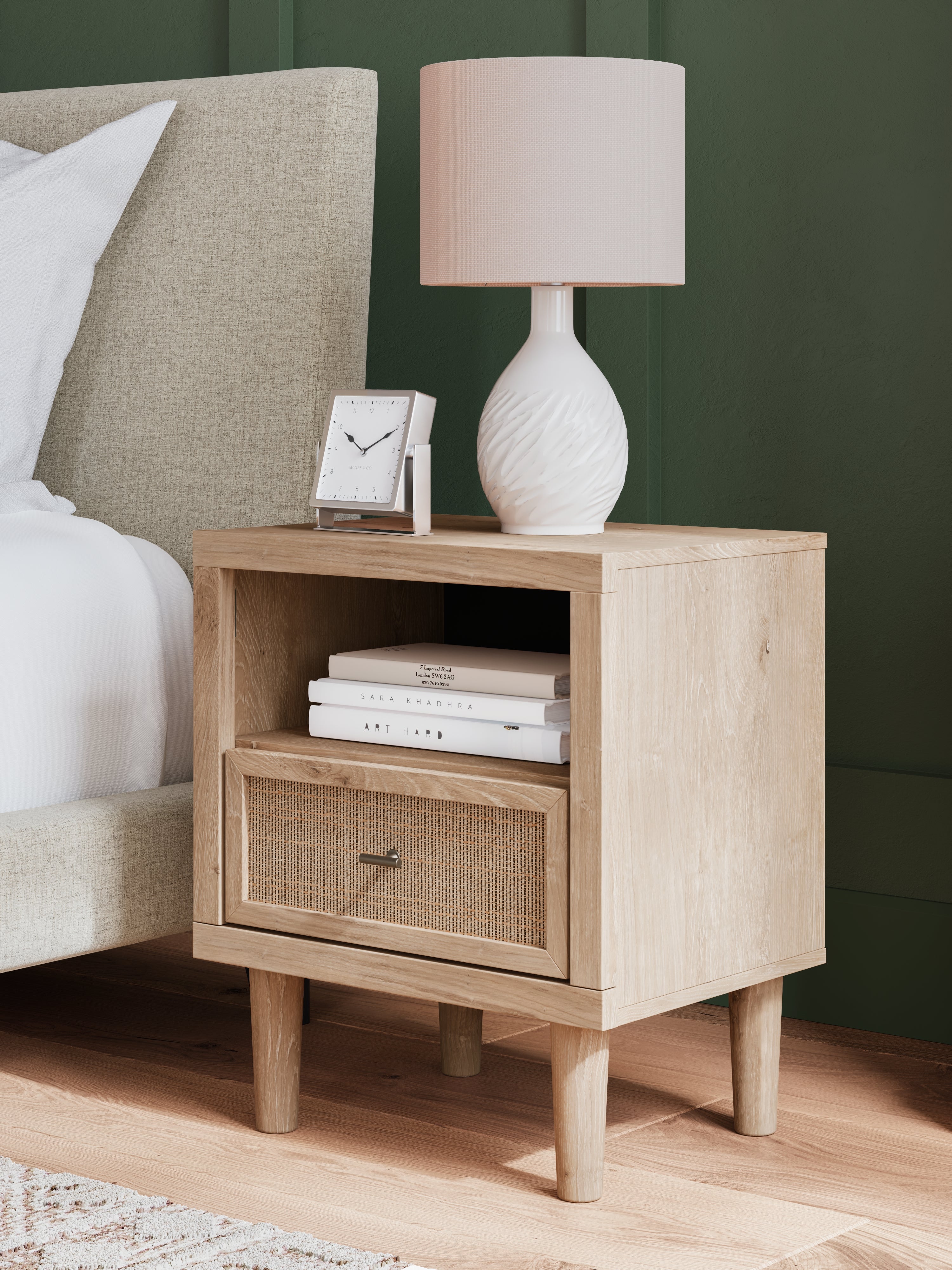 Prime Furniture - Ashley Furniture - Cielden Bedroom - One Drawer Night Stand / Two-tone - B1199-91