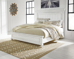 Prime Furniture - Ashley Furniture - Kanwyn Bedroom - Dresser and Mirror / Whitewash - B777B1