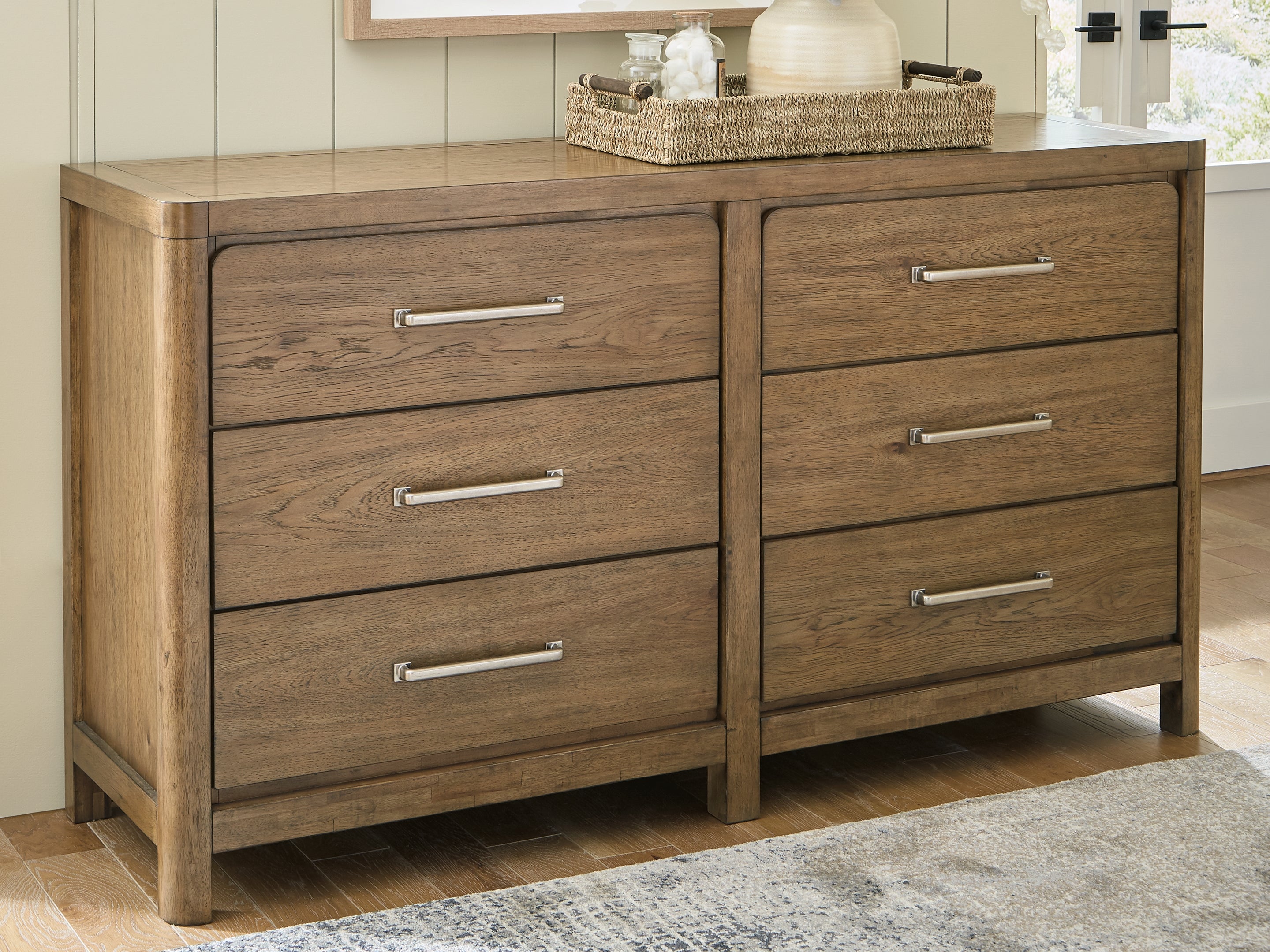 Prime Furniture - Ashley Furniture - Cabalynn Bedroom - Dresser / Light Brown - B974-31
