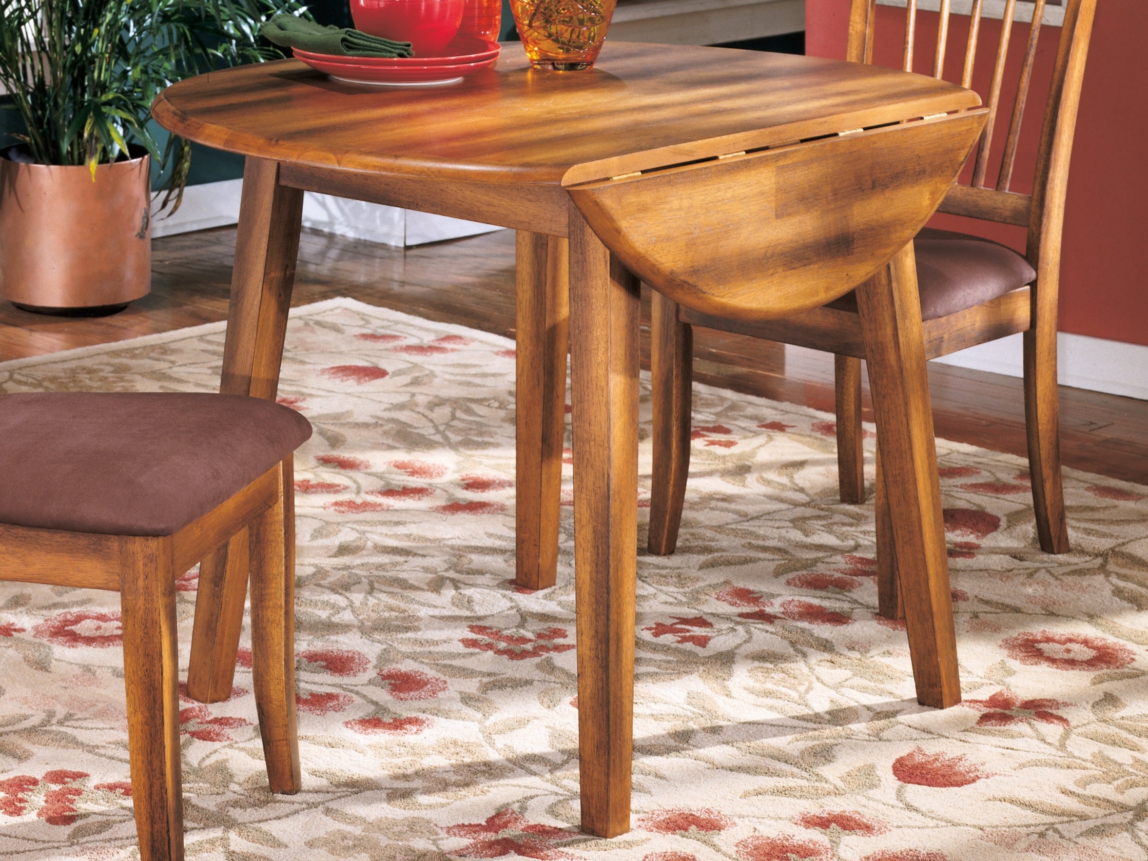 Prime Furniture - Ashley Furniture - Berringer Dining Room - Dining Chair (Set of 2) / Rustic Brown - D199-01X2