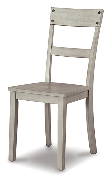 Prime Furniture - Ashley Furniture - Loratti Dining Room - Dining Chair (Set of 2) / Gray - D261-01X2