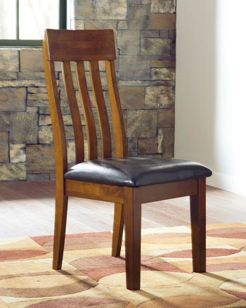 Prime Furniture - Ashley Furniture - Ralene Dining Room - Dining Chair (Set of 2) / Medium Brown - D594-01X2