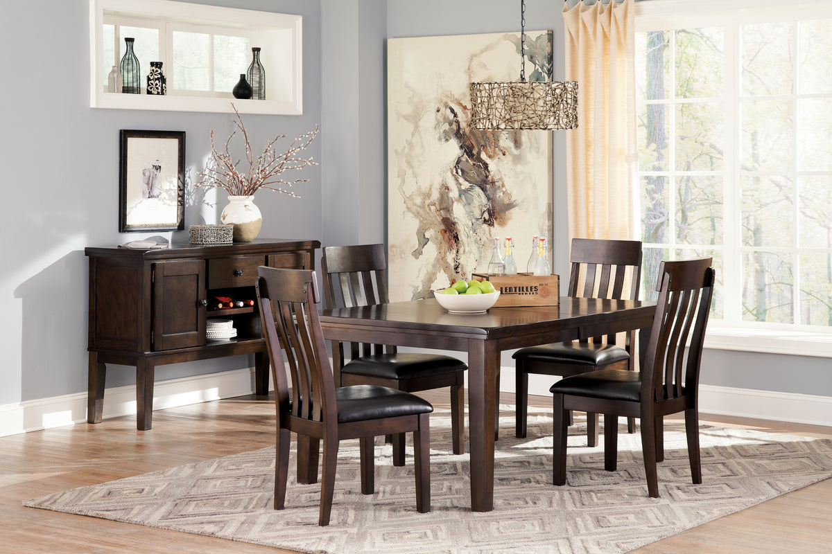 Prime Furniture - Ashley Furniture - Haddigan Dining Room - Counter Height Barstool (Set of 2) / Dark Brown - D596-224X2