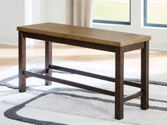 Prime Furniture - Ashley Furniture - Rylandeen Dining Room - Double Counter Bench (1/CN) - PCD651-09