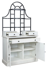 Prime Furniture - Ashley Furniture - Greddinton Baker's Rack - Baker's Rack / White - PCD824D1