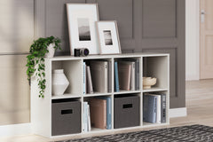 Prime Furniture - Ashley Furniture - Aprilyn Eight Cube Organizer - Eight Cube Organizer / White - EA1024-4X2