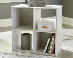 Prime Furniture - Ashley Furniture - Paxberry Four Cube Organizer - Four Cube Organizer / Whitewash - EA1811-2X2