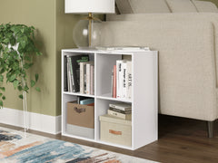 Prime Furniture - Ashley Furniture - Onita Four Cube Organizer - Four Cube Organizer / White - EA9630-2X2