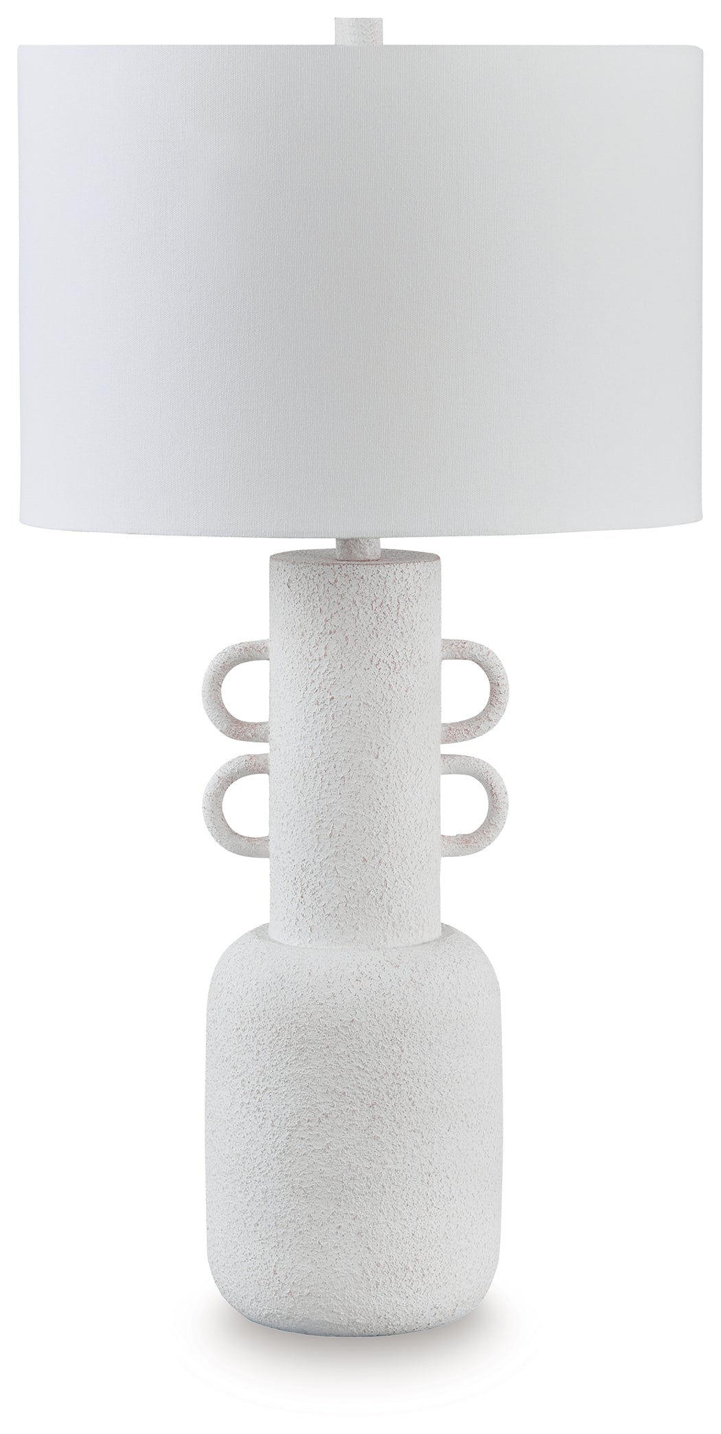 Prime Furniture - Ashley Furniture - Perringhill Lighting - Metal Table Lamp (1/CN) / Distressed White - L207504