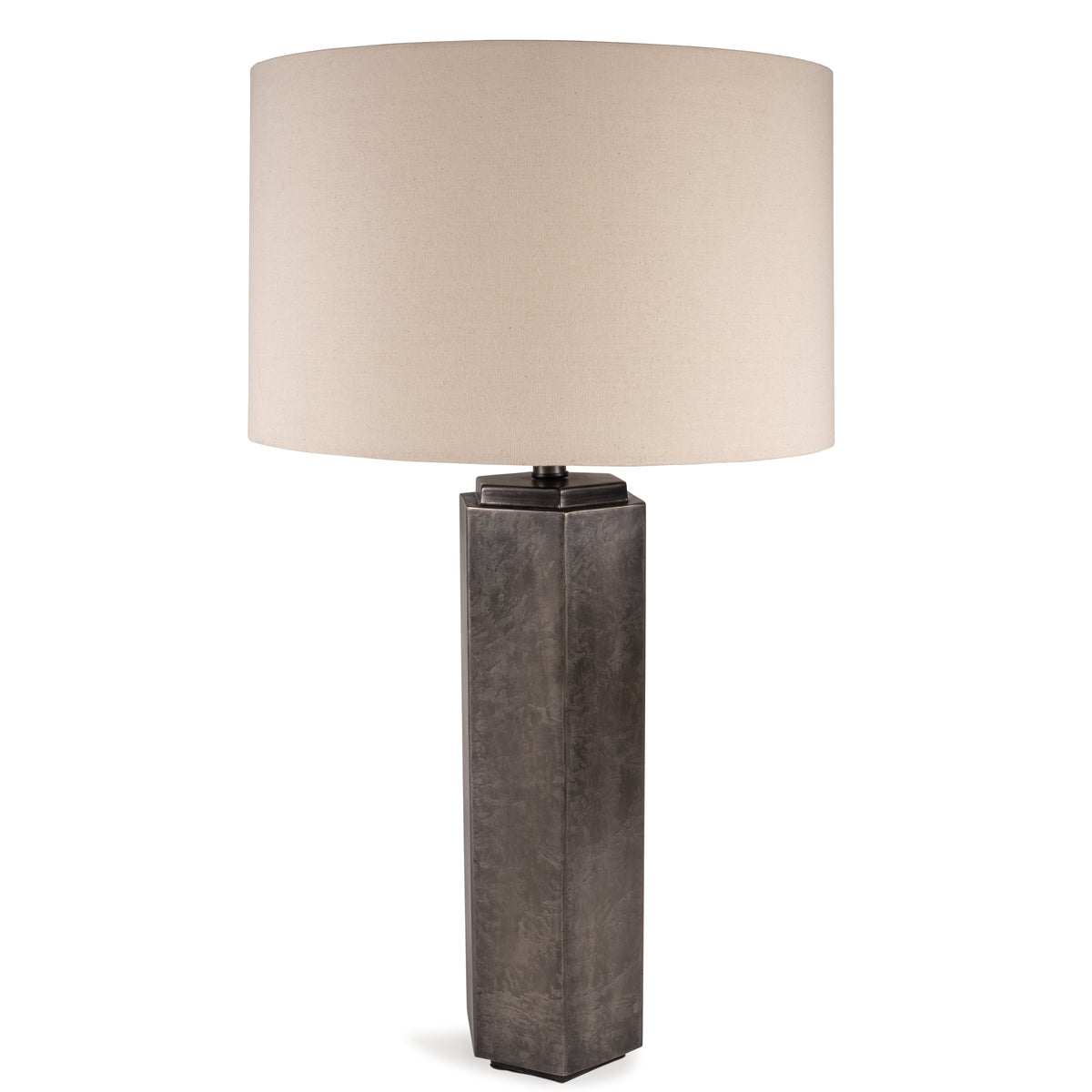 Prime Furniture - Ashley Furniture - Dirkton Lighting - Table Lamp (Set of 2) / Antique Pewter - L208324X2