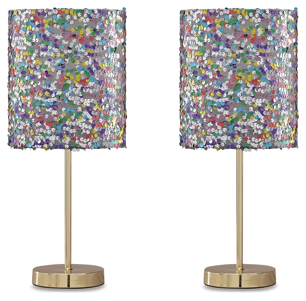 Prime Furniture - Ashley Furniture - Maddy Lighting - Table Lamp (Set of 2) / Multi - L857724X2