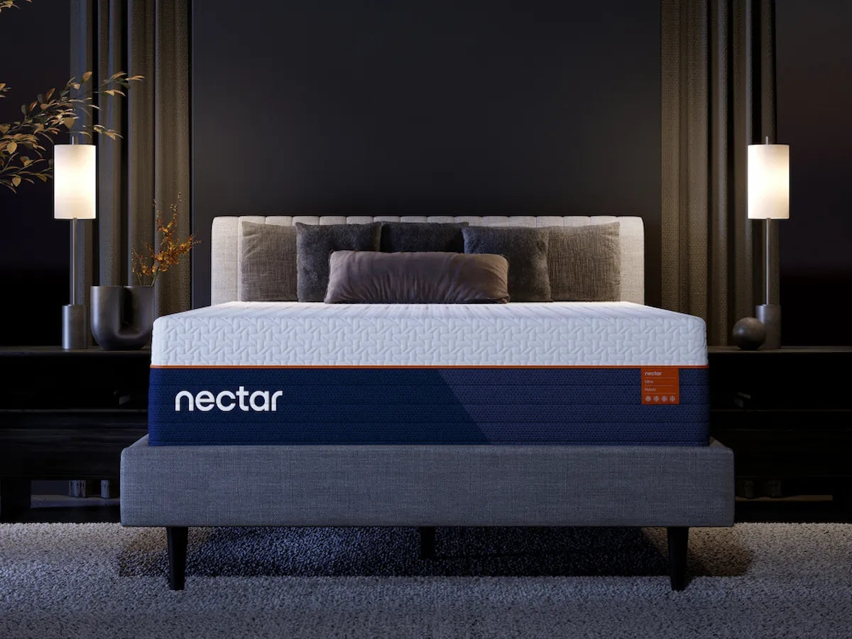 Prime Furniture - Ashley Furniture - Nectar Ultra Hybrid 5.1 Mattresses - King / White - M14341CR