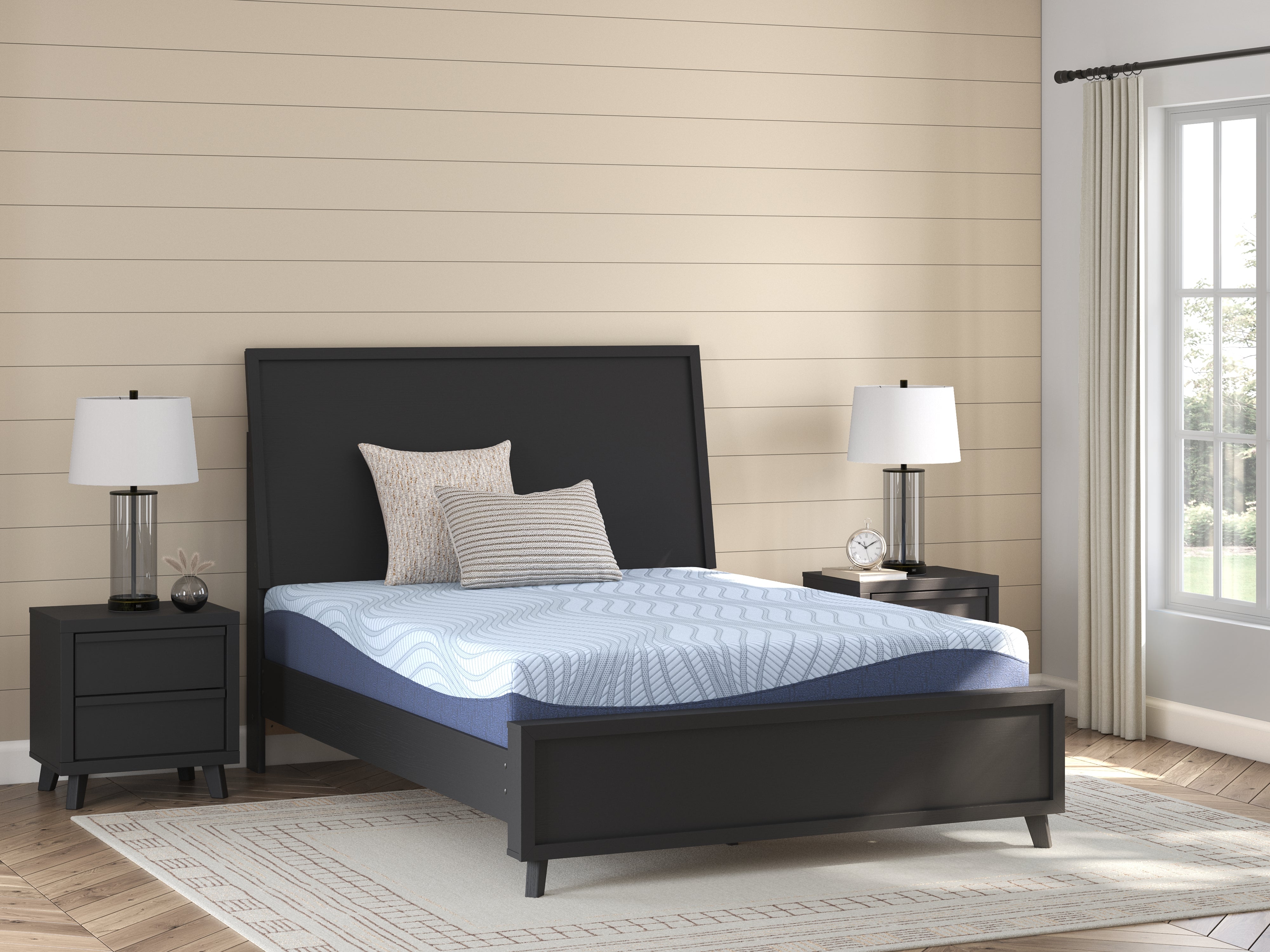 Prime Furniture - Ashley Furniture - Peak 2.0 10 Memory Foam Mattresses - Full / White - M20521