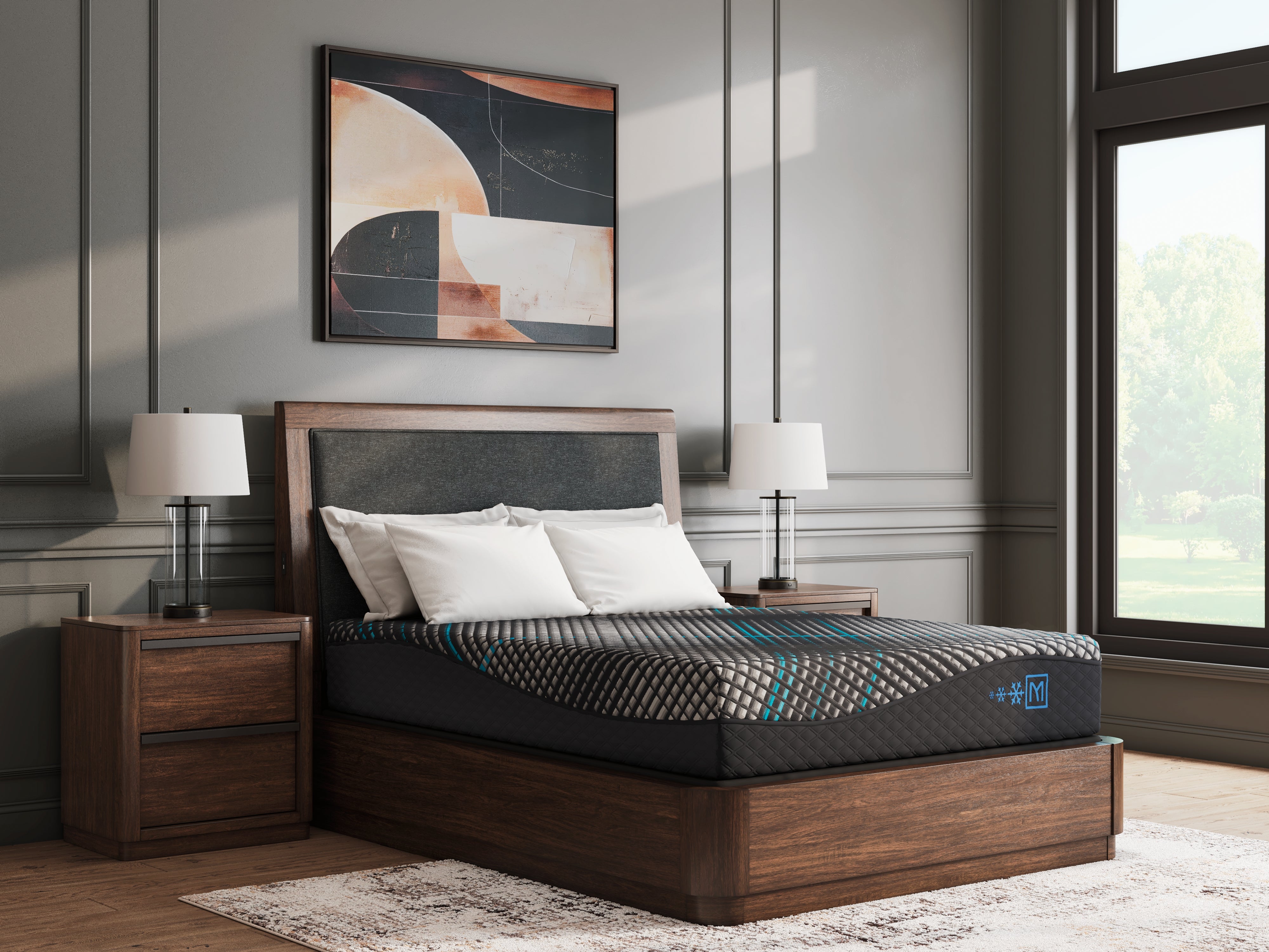 Prime Furniture - Ashley Furniture - Millennium 2.0 Foam 12 Inch Mattresses - Queen / Black - M31131