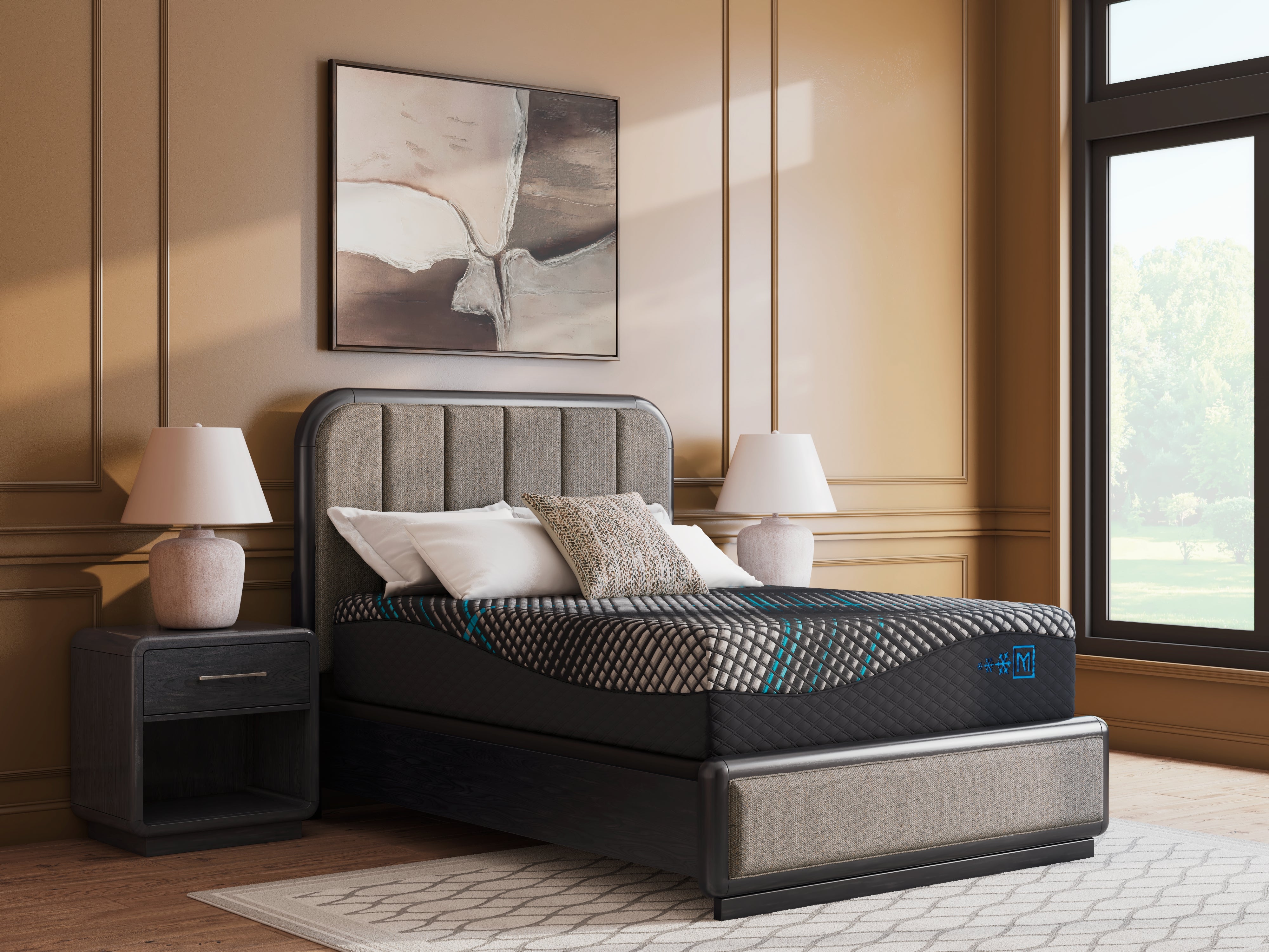 Prime Furniture - Ashley Furniture - Millennium 2.0 Hybrid 14 Inch Mattresses - California King / Black - M31451