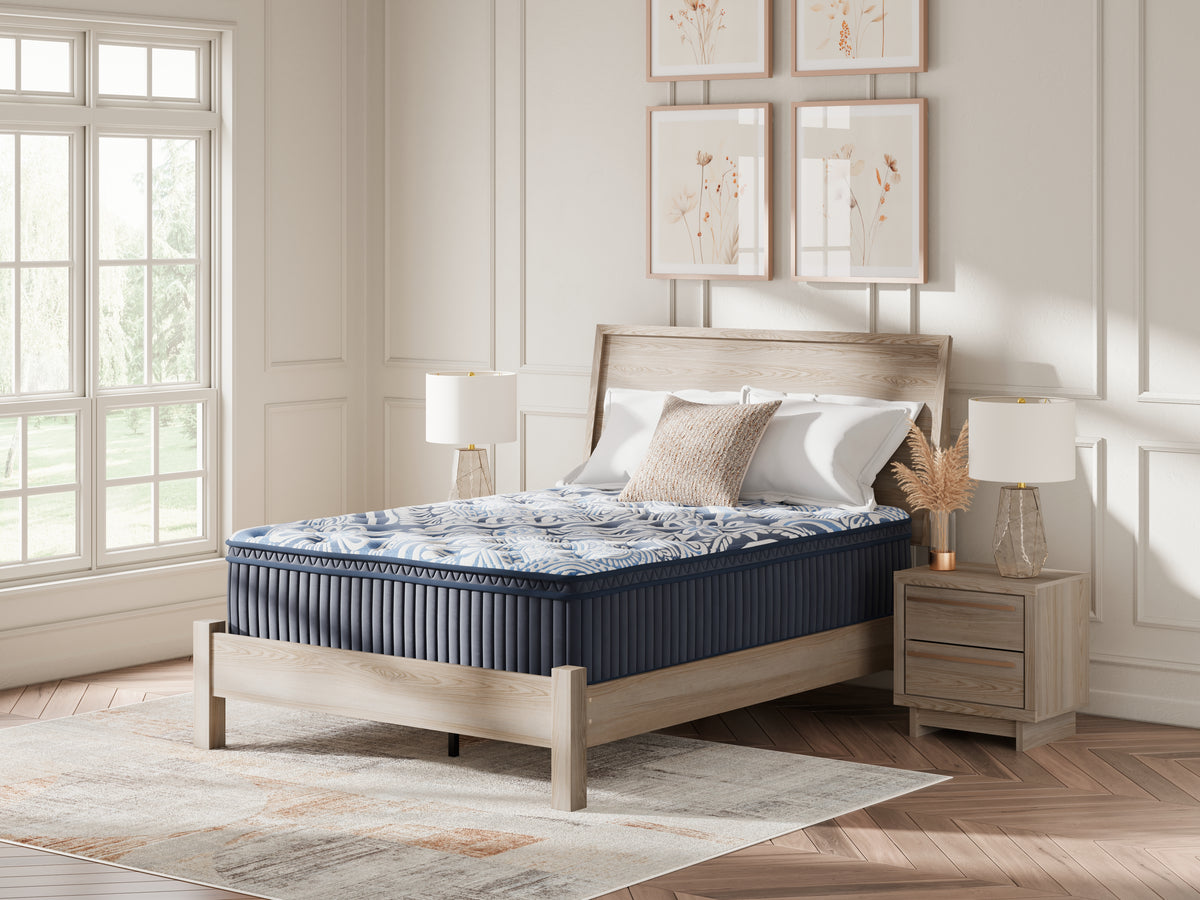 Prime Furniture - Ashley Furniture - Plush Luxe 2.0 Mattresses - California King / Blue - M49751