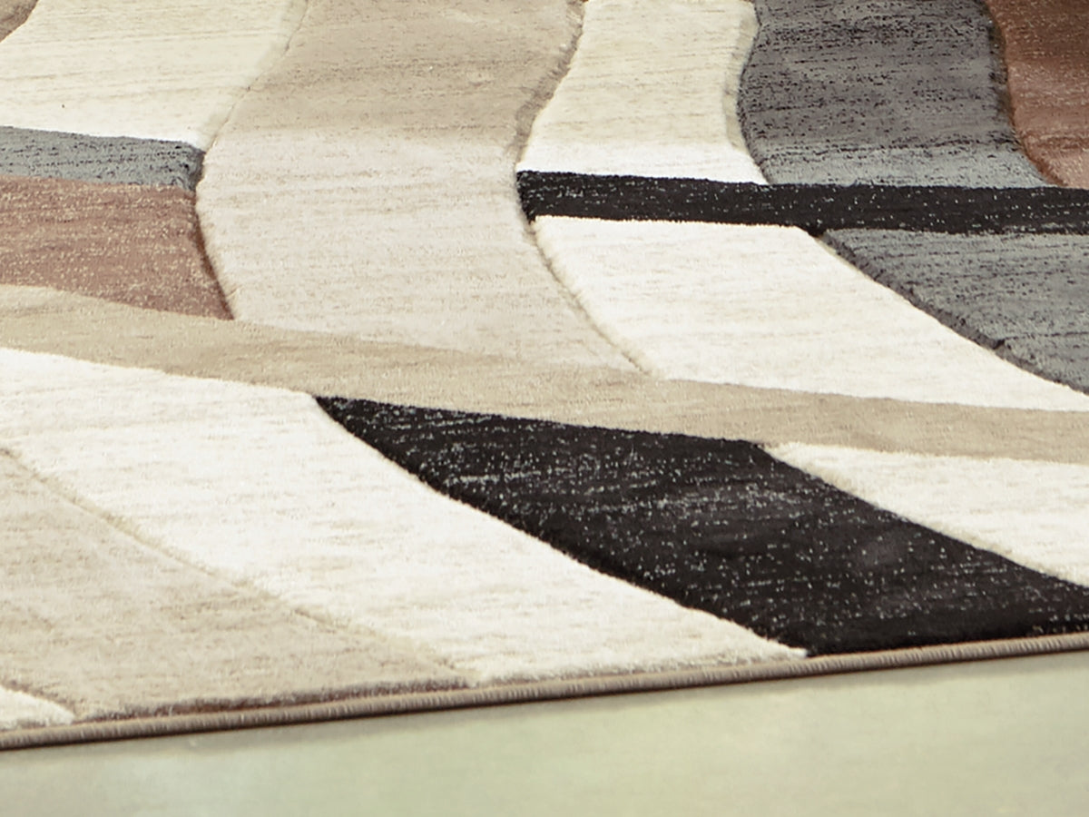 Prime Furniture - Ashley Furniture - Jacinth Rug - 6'6" x 9'6" Rug / Multi - R402921