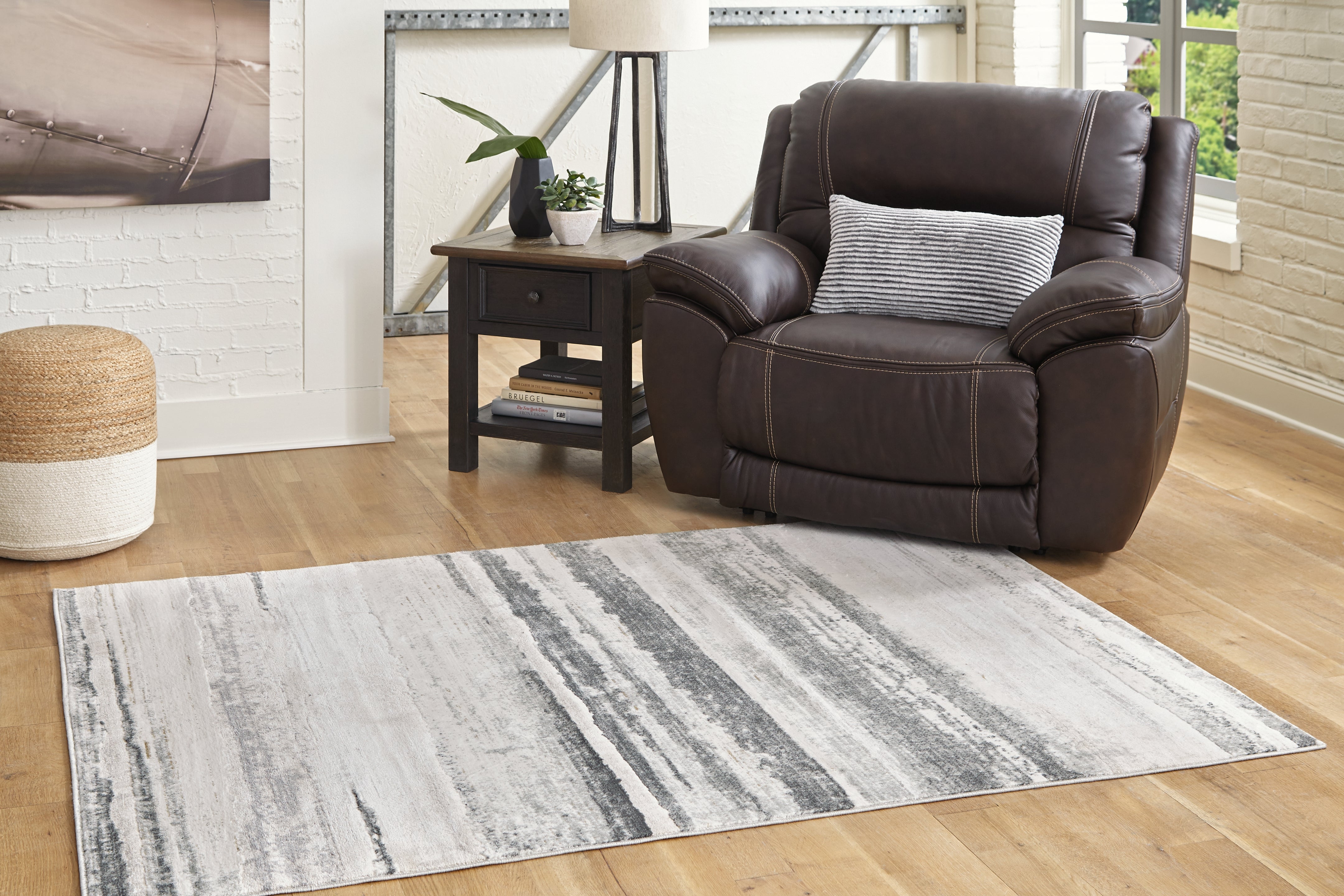 Prime Furniture - Ashley Furniture - Abanett Rug - 5'3" x 7'3" Rug / Multi - R403782