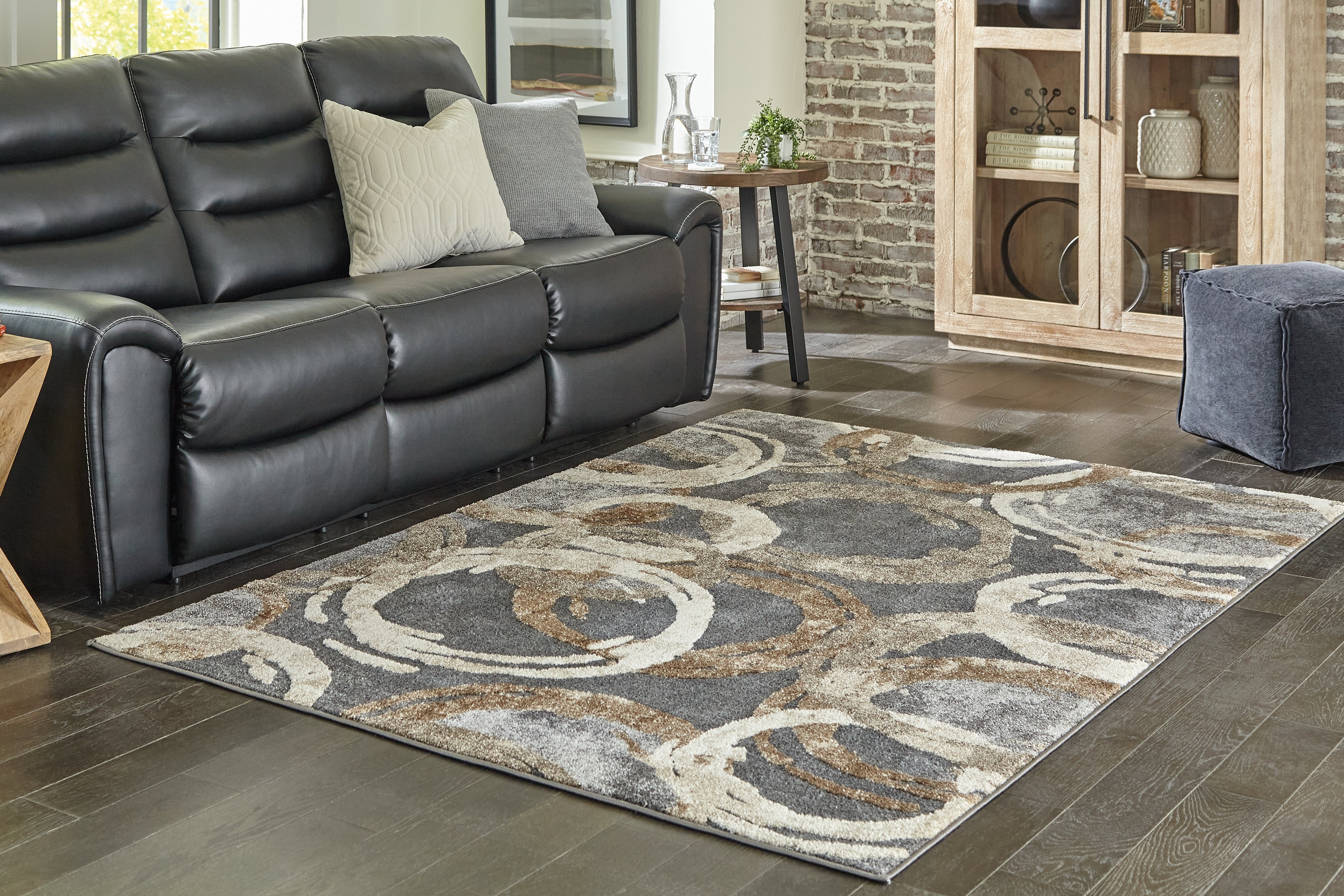 Prime Furniture - Ashley Furniture - Faelyn Rug - 5' x 7'3" Rug / Multi - R405182