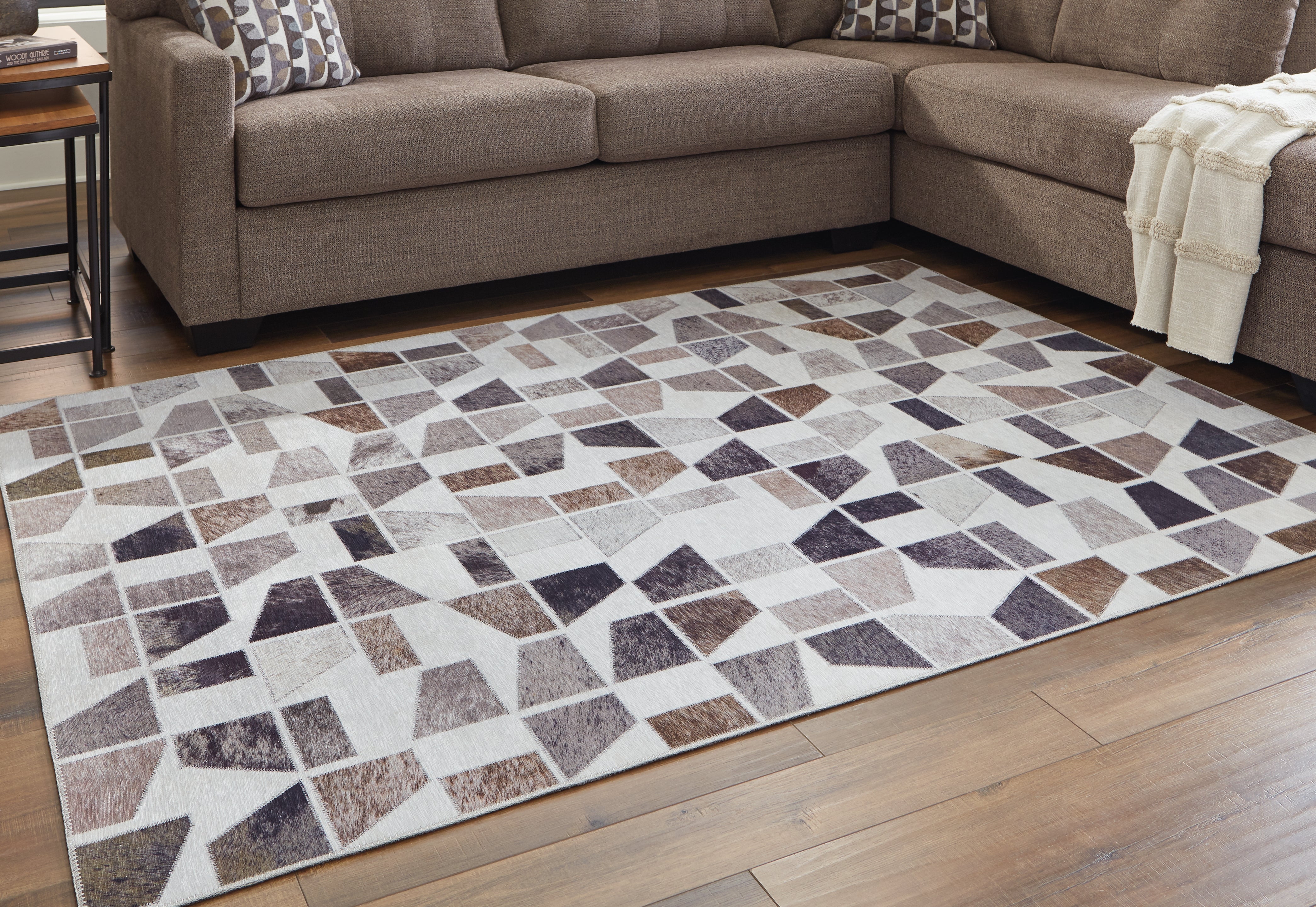 Prime Furniture - Ashley Furniture - Jettner Rug - 5' x 7' Rug / Multi - R405782