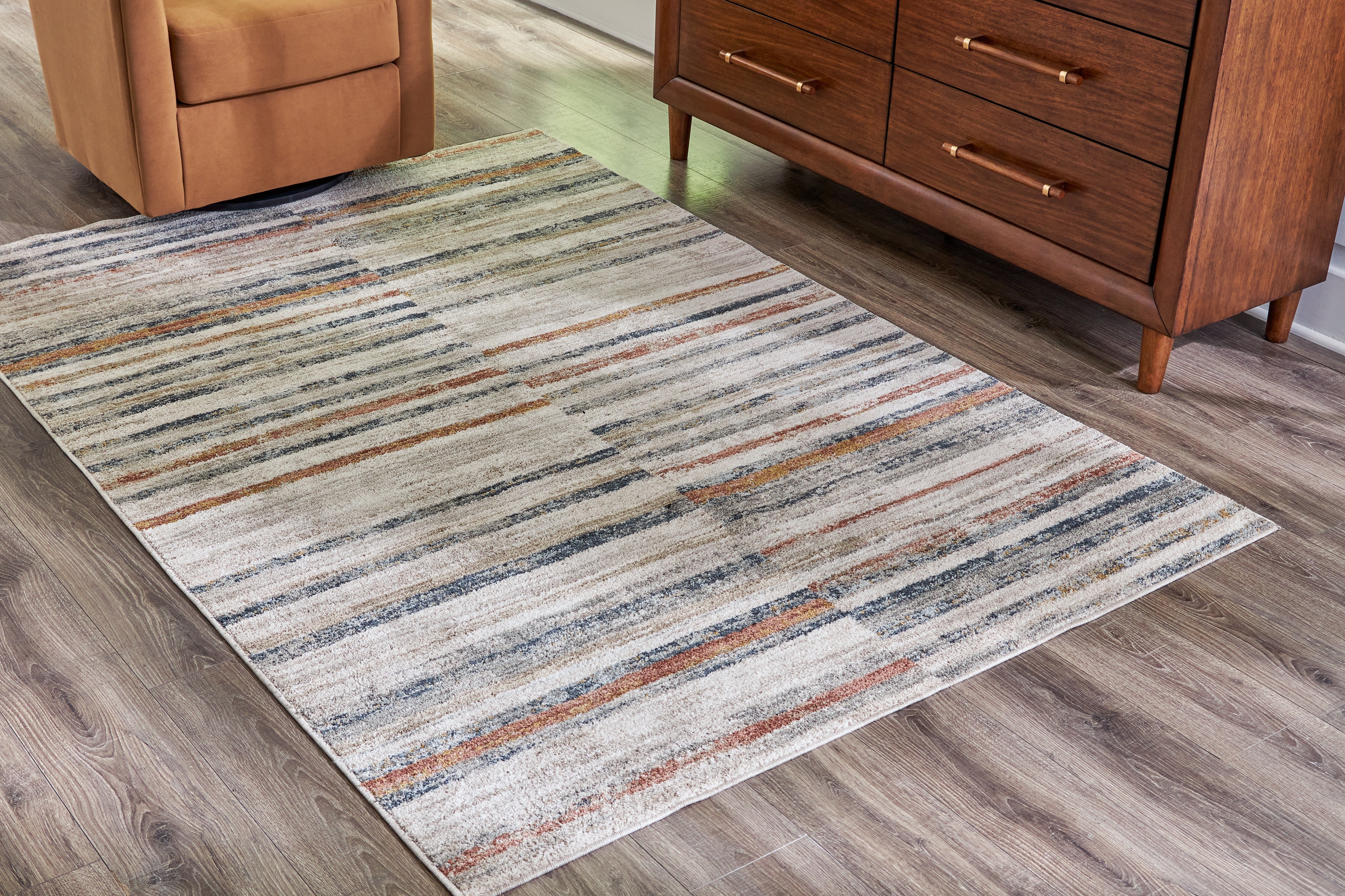 Prime Furniture - Ashley Furniture - Kemart Rug - 8' x 10' Rug / Multi - R406681