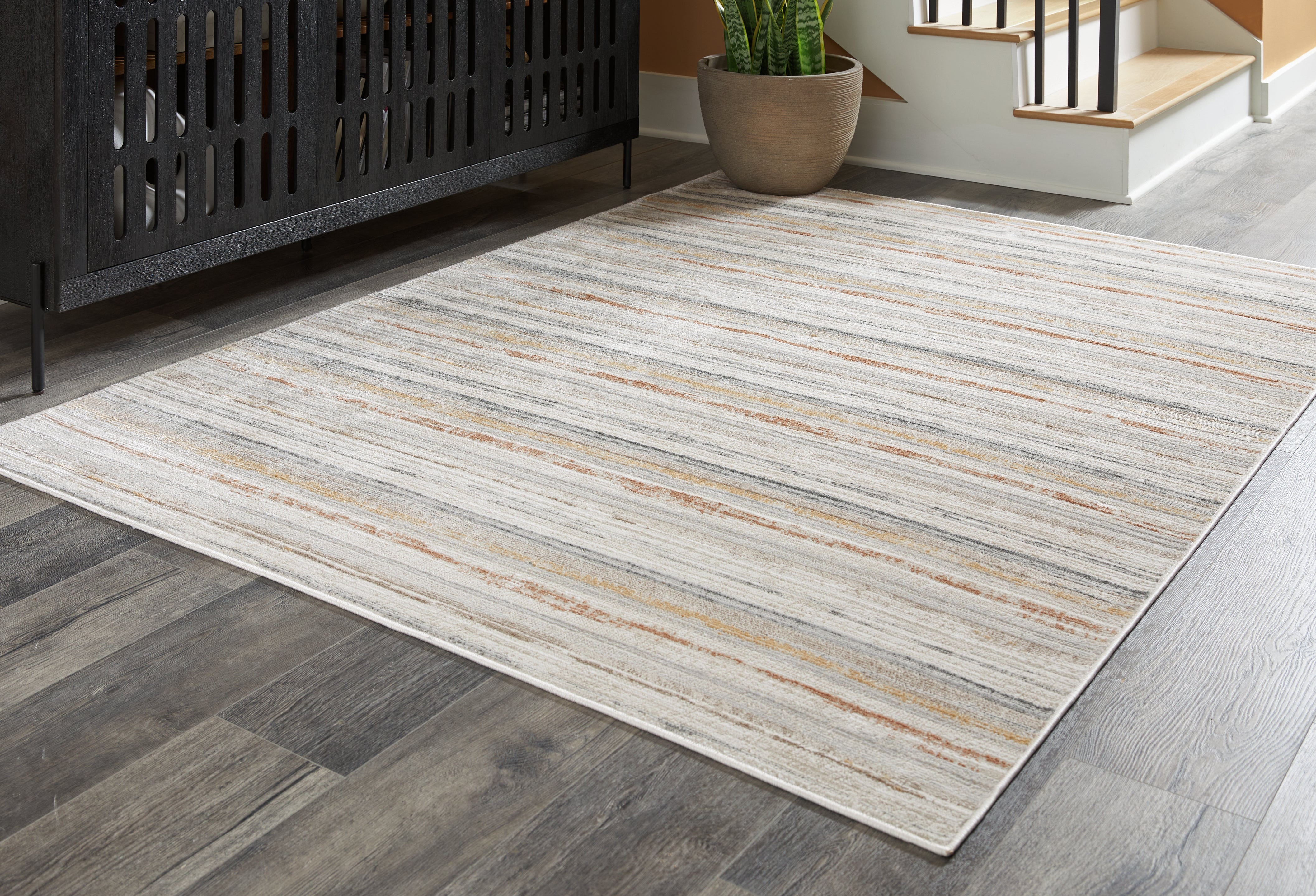 Prime Furniture - Ashley Furniture - Artney Rug - 5' x 7' Rug / Multi - R407022