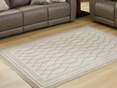 Prime Furniture - Ashley Furniture - Wimney Rug - Extra Large Rug / Gray - R407280