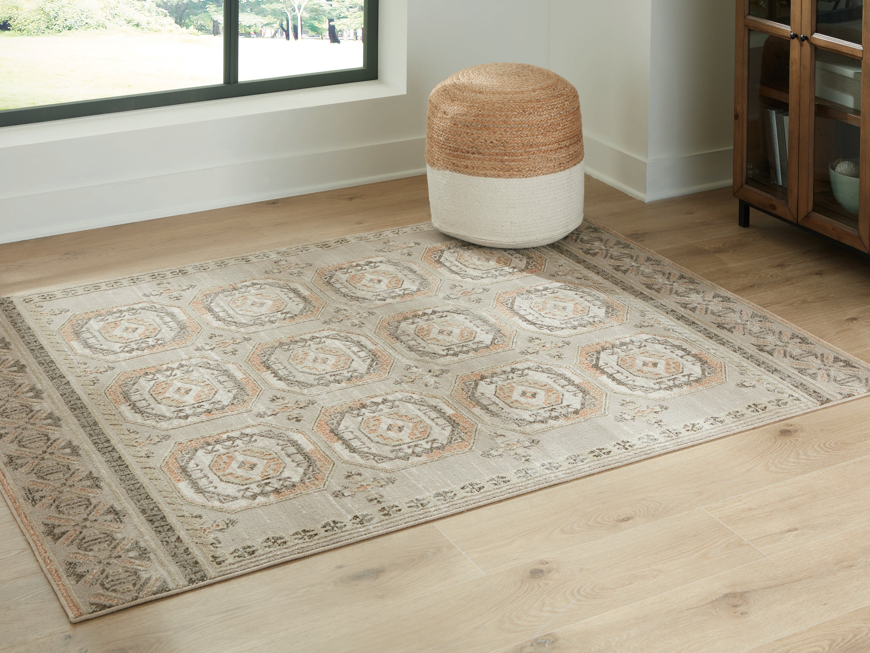 Prime Furniture - Ashley Furniture - Bachby Rug - 7'10" x 10' Area Rug / Multi - R407681