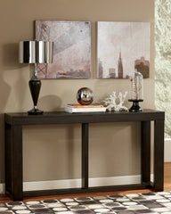 Prime Furniture - Ashley Furniture - Watson Sofa/Console Table - Sofa Table / Dark Brown - T481-4