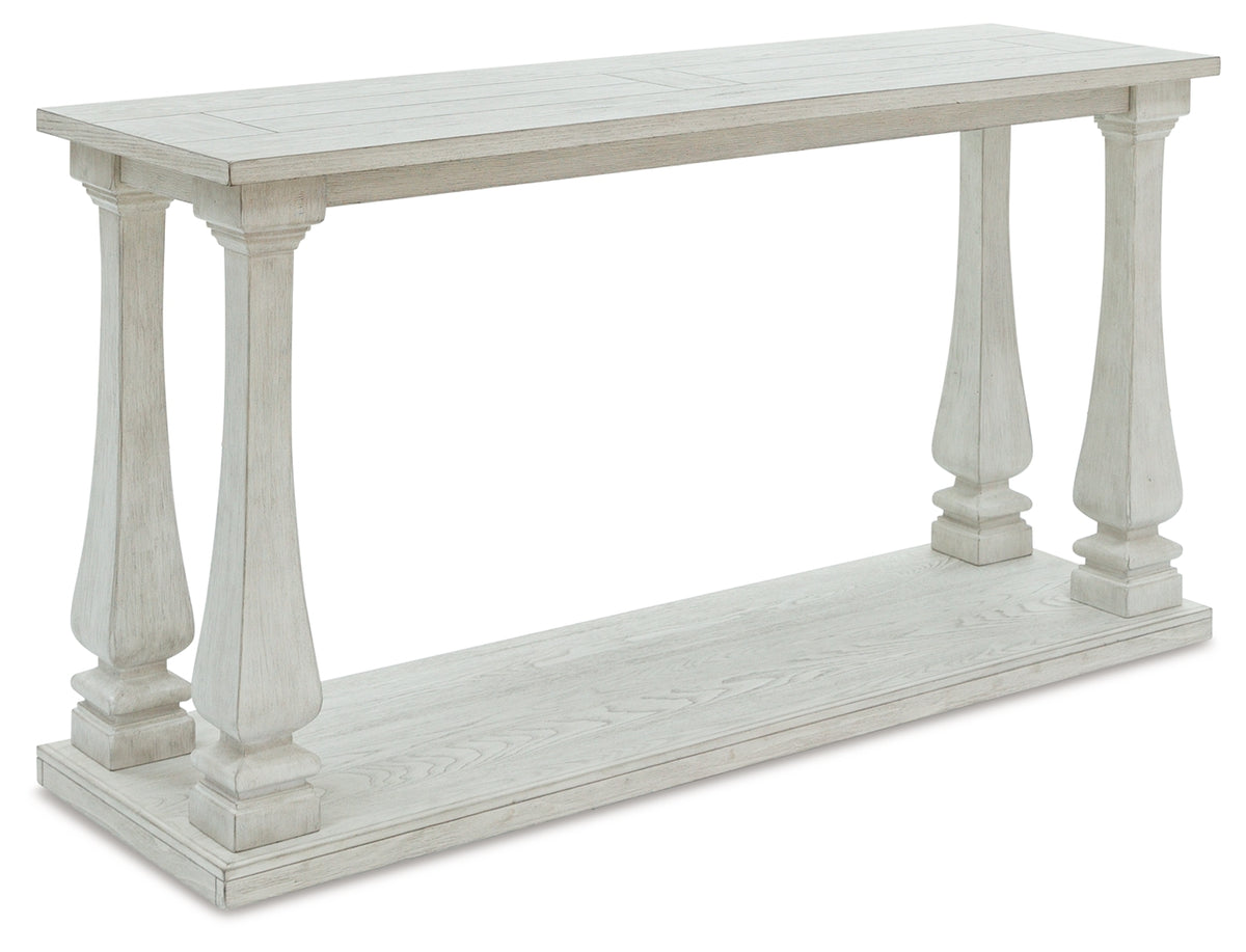 Prime Furniture - Ashley Furniture - Arlendyne Sofa Table - Sofa Table / Antique White - T747-4