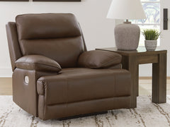 Prime Furniture - Ashley Furniture - VonRyan Living Room - PWR Recliner/ADJ Headrest / Tobacco - U1040013