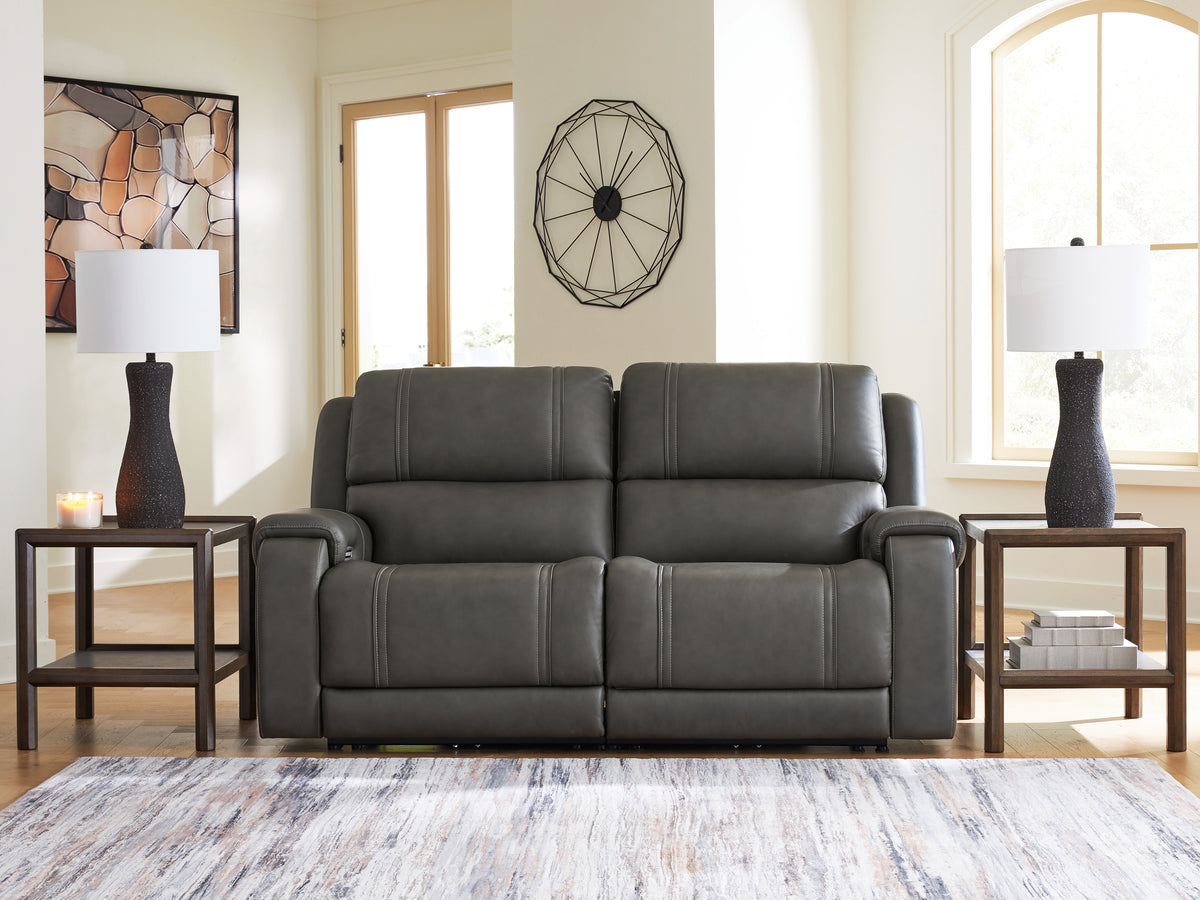 Prime Furniture - Ashley Furniture - 5Z - Pittson Sectional - 2-Piece Power Reclining Sectional Loveseat - PCU12600S1