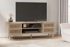 Prime Furniture - Ashley Furniture - Cielden TV Stand - 72" / Two-tone - W1199-68