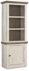 Prime Furniture - Ashley Furniture - Havalance Right Pier Cabinet - Right Pier Cabinet / Two-tone - W814-34